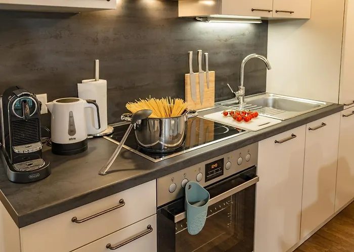 Lejlighedshotel Apstay Eggenberg I Self Check-in I Parking Option 4*