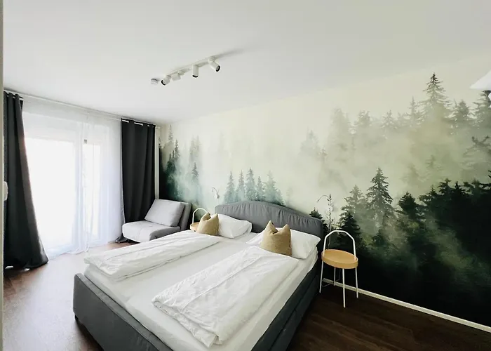 Lejlighedshotel Apstay Eggenberg I Self Check-in I Parking Option 4*